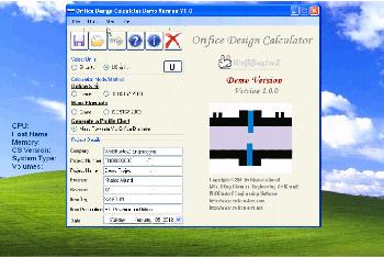 flow calculation software orifice plate calculator excel