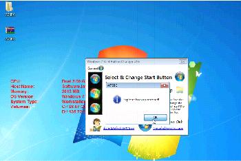 download start button changer windows 7