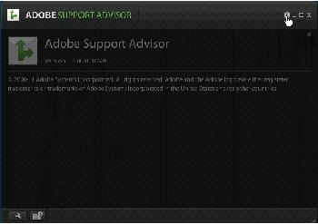 please download adobe support advisor