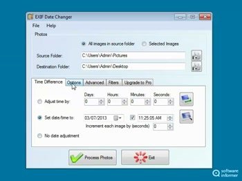 exif date changer raw