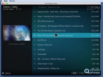 kodi 16.1 for mac os x