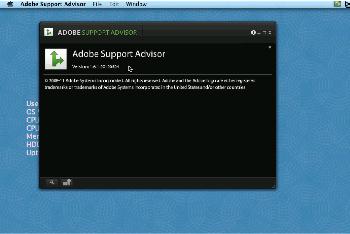 please download adobe support advisor