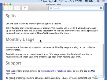 internet usage monitor app for mac