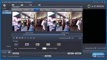 script acrok video converter batch
