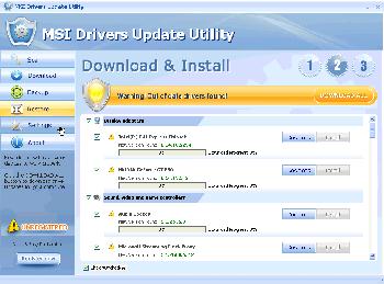 Msi driver software setup зависает