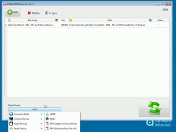 how to use epubee drm removal