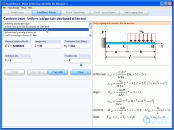 Beam Deflection Calculator Download Free Version (beca.exe)